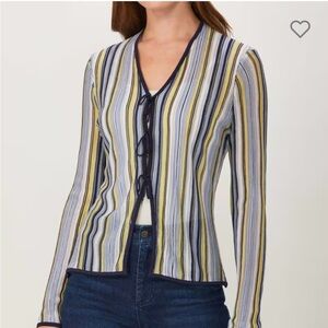 Boutique style ecru cardigan.